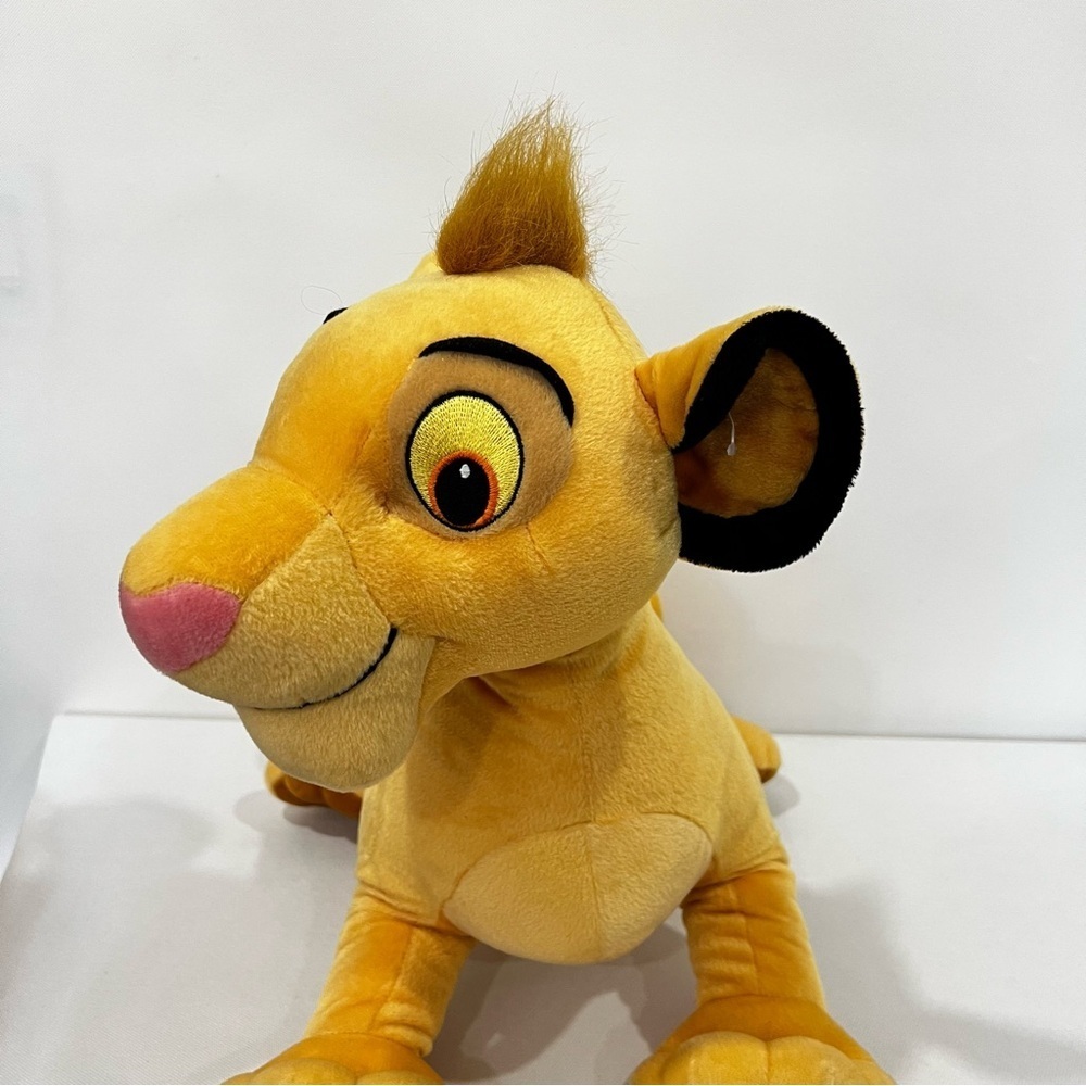 Disney Lion King Simba Plush Stuffed Animal Size 19" Golden Yellow - Picture 8 of 15